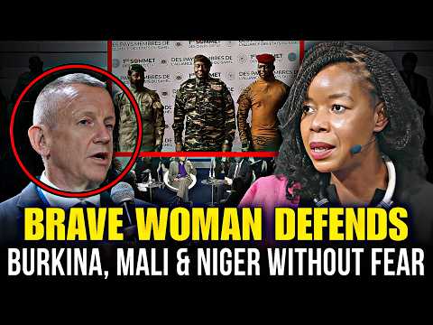 This Brave Woman DESTROYS Western Minister Live – Defends Burkina Faso, Mali, Niger Like a Boss!