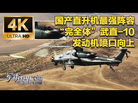 【4K】喷口大改！武直-10换装新发动机 首次以“完全体”公开亮相！国产直升机最强阵容集结：大尺寸火箭弹发射巢曝光！战斗模式全面进化！「军武零距离」| 军迷天下