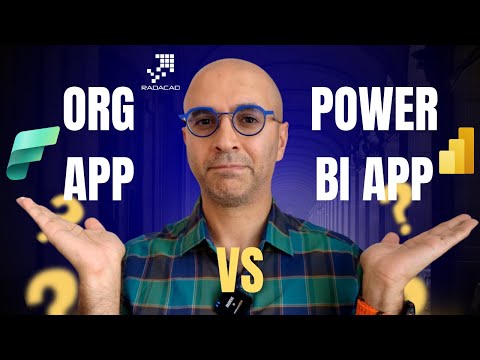 Microsoft Fabric Org App VS Power BI App