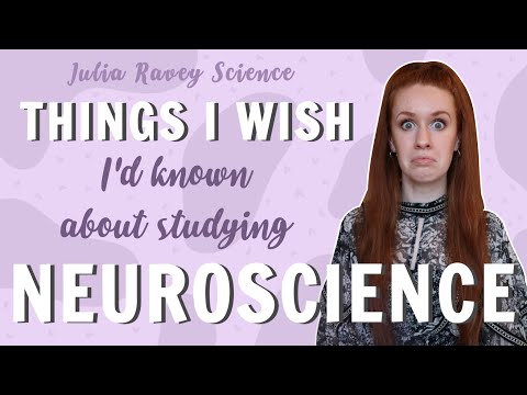 Things I wish I'd known about studying neuroscience