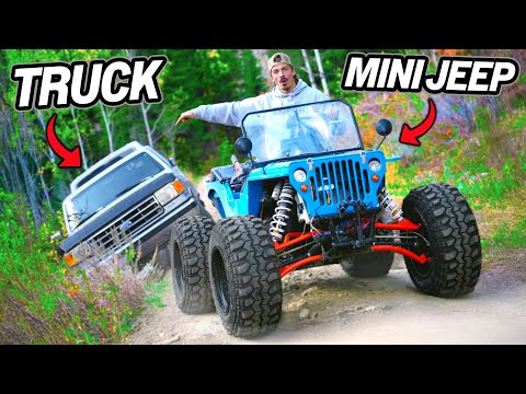 CAN A MINI JEEP TOW A FULL SIZED TRUCK??