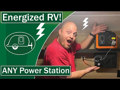 RV Power Station Hack | Interior Back-Feed