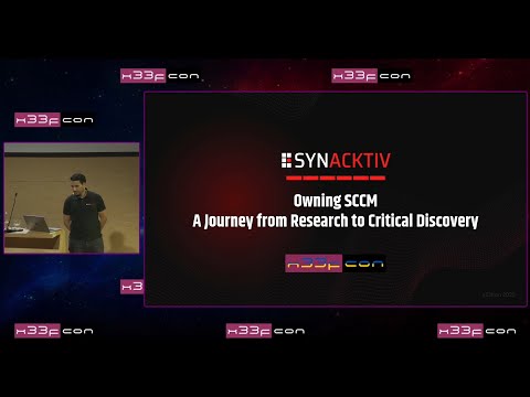 17. Mehdi Elyassa: Owning SCCM: A Journey from Research to Critical Discovery