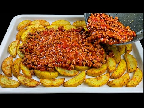 Fülle Kartoffeln NUR SO❗ Einfaches 15-Minuten-Dinner-Rezept