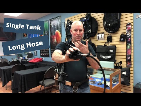 How to Use a Long Hose for Single Tank Diving