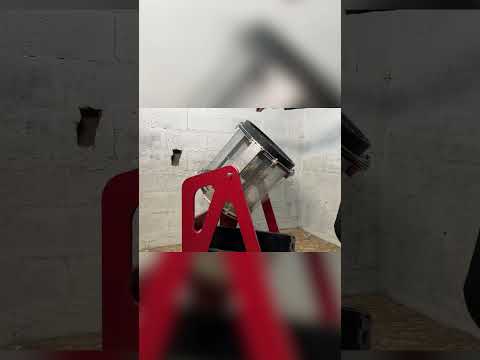 Over engineered solution for cleaning wood pellet cat litter