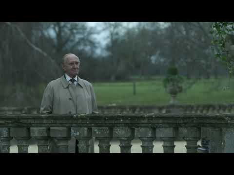 Prince William hugs Prince Charles - The Crown Season 6