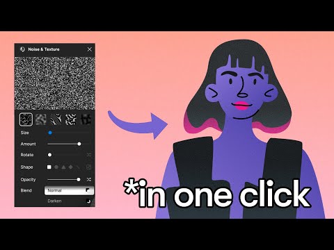 A New Way to ADD TEXTURE to Your Flat Designs??