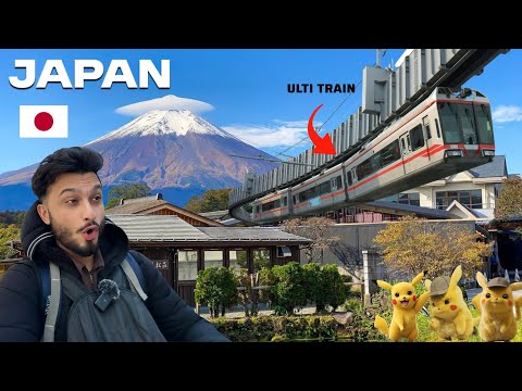 Inside JAPAN: Hanging Train, Pokémon Hub & Beautiful Village 🇯🇵😍