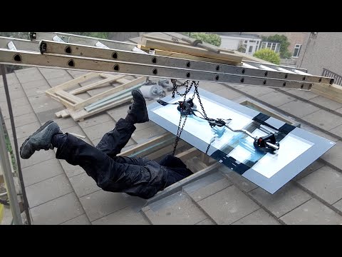 I re-roofed my entire kitchen by my self and installed a skylight