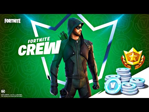 NEW CREW PACK! GREEN ARROW Skin! (Fortnite Season 5)