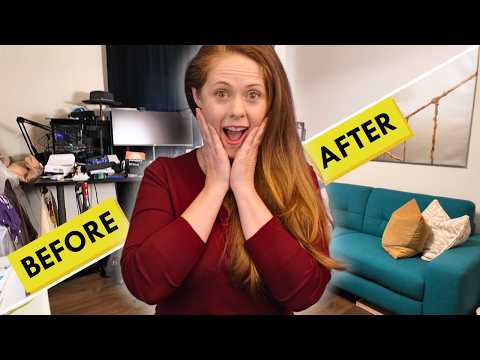 Decluttering Our MESSIEST Space - The ADHD Doom Room