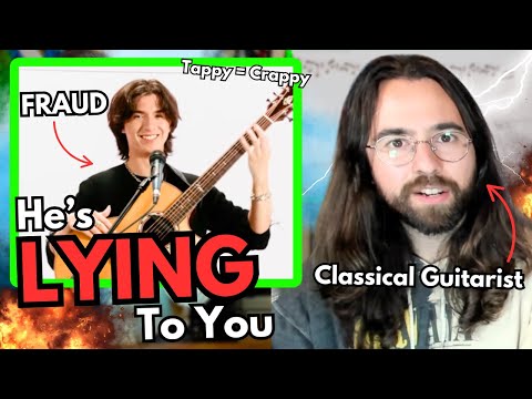EXPOSING Marcin's FAKE Tappy Guitar Playing