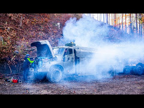 Tatra 148 V8 Rescuing a forgotten – Can we start the engine?