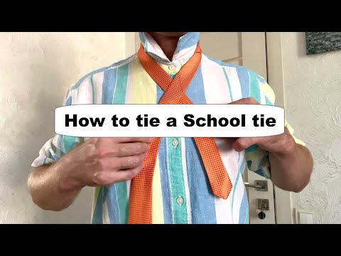 How to tie a tie for (School, College) Students