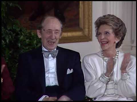 Vladimir Horowitz performance (excerpts) and President Reagan's remarks on October 5, 1986