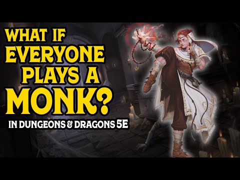 What if Everyone Plays a Monk in D&D 5e?
