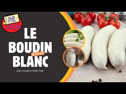boudin blanc nature ou truffé