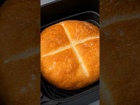 This AIR FRYER BREAD is taking YouTube by storm! #recipes #airfryer #food