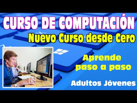 Curso de COMPUTACION COMPLETO desde Cero ADULTOS | Windows 10 Internet Correos Principiantes 2025