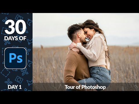 Taking a Tour of Photoshop - Day 1