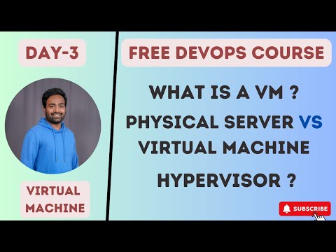 Day-3 | Virtual Machines Part-1 | Free DevOps Course | 45 days | #devopscourse #learning #vm