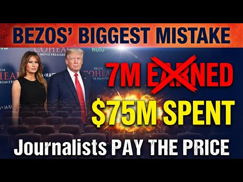 $75 MILLION Mistake: How Bezos Chose Trump Over 300 Journalists