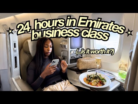 I spent $4,000 on a 24hr flight and instantly regretted it | is Emirates Business Class Worth It?