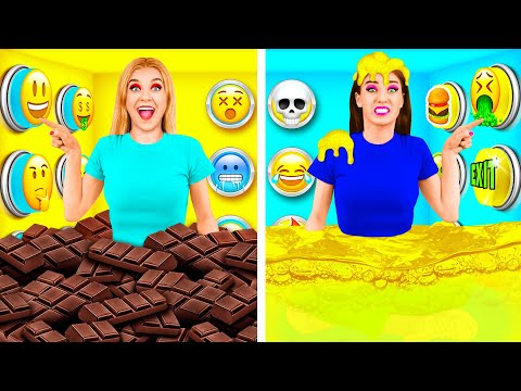 Cabaran 1000 Butang Misteri Hanya 1 Membolehkan Anda Melarikan Diri | Cabaran Gila PaRaRa