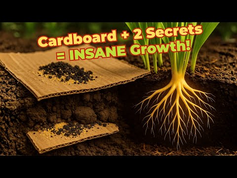 Burry Cardboard with These 2 Hidden Ingredients—Your Roots Will Grow Deeper Than Ever Before!