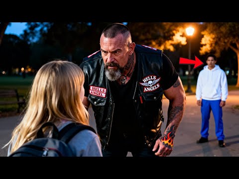 "Please Help, That Man Is Following Me!" - Girl Begged A Hells Angel Biker — What He Did Shocked Her