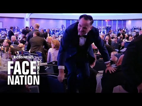 White House Correspondents' Dinner rocked by gunfire, Trump evacuated