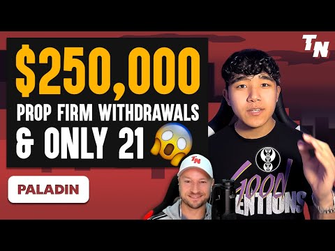21-Year-Old ICT Trader Withdraws $250k From Prop Firms in 2022 w/ Paladin