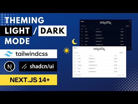 Next.js 14 Theming with Shadcn UI - Shadcn UI Tutorial