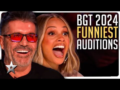 FUNNIEST Auditions from Britain's Got Talent 2024!