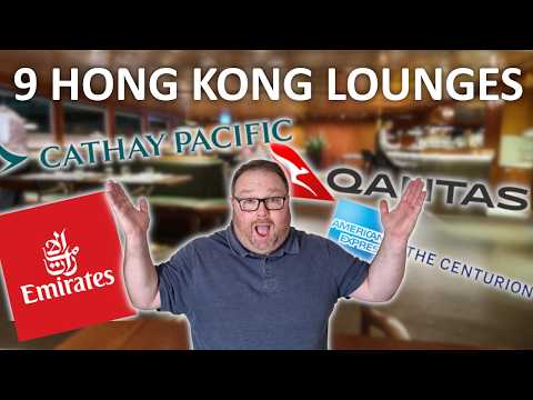 Inside 9 Hong Kong Airport Lounges You Need to See! (GOOD & BAD)