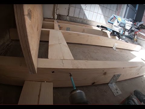 Floor on the balcony/loggia.