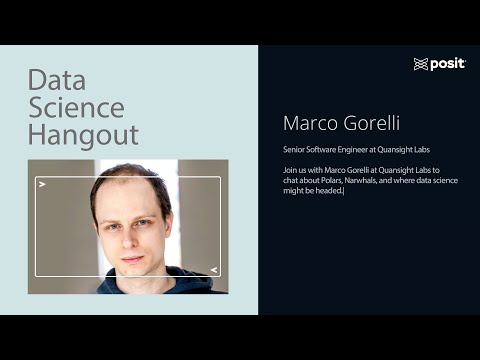Polars, pandas, and Narwhals, oh my! | Marco Gorelli | Data Science Hangout