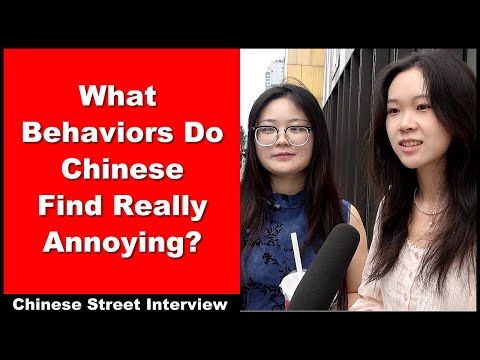 What Behaviors Do Chinese Find Really Annoying ? - Advanced Chinese - Chinese Street Interview