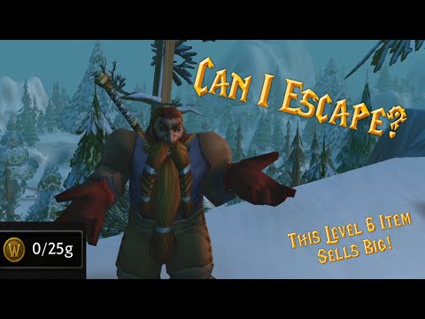 TRAPPED in Dun Morogh Until I Farm 25 Gold | WoW Classic: Goldlocked