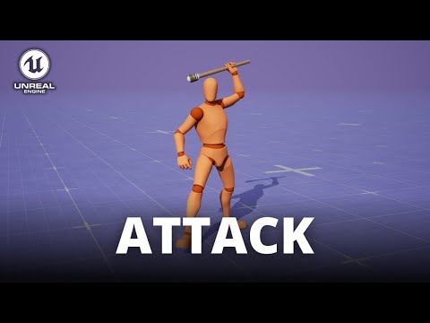 How to Attack in the New Motion Matching Animation Sample in Unreal Engine 5