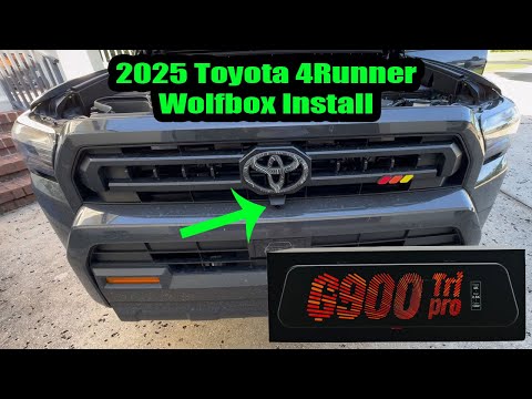 Best mod?  Wolfbox G900 Tripro Bumper Install for the 2025 Toyota 4Runner