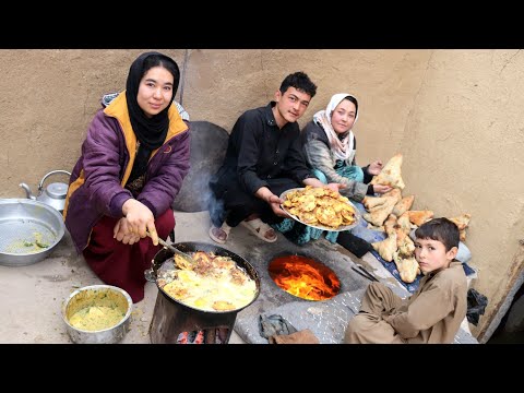A Coldest Morning to Night in Afghanistan’s Frozen Mountain Village | Pure Life & Rural Cooking