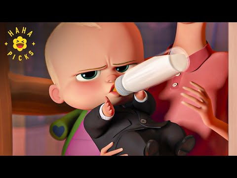 Tim Meets His Baby Brother For The First Time | The Boss Baby
