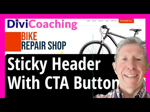 How to Create a Sticky Divi Theme Builder Header with CTA Button