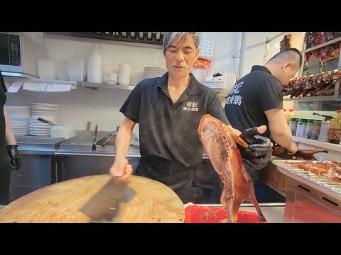 超級無敵熱辣辣#陳皮燒鵝，皮脆肉嫩油花香，榕記陳皮燒鵝 妙齡#燒鵝 八年#陳皮 ，超級熱辣辣 #香港美食  肥美焦糖#腩仔#叉燒 肥美#油鷄 #探店 #太極師傅 #燒臘 #燒味 #茶餐廳