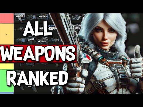 Ranking All Of Starfield's Weapons - Tier List