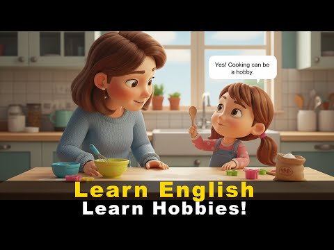 English Speaking Practice for Kids | Learn Hobbies in English | Daily Mom & Child Conversation