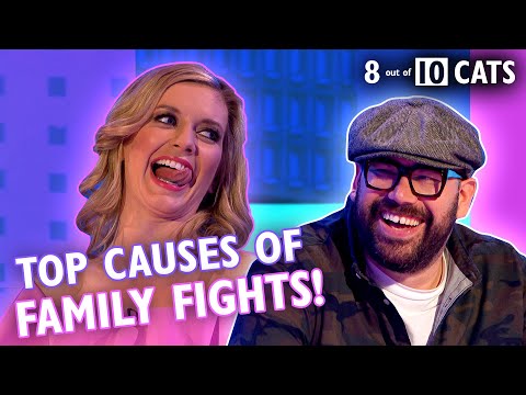 Why Do Families Fight? With Rachel Riley & Jamali Maddix | 8 Out of 10 Cats | Full Episode | S20 EP1