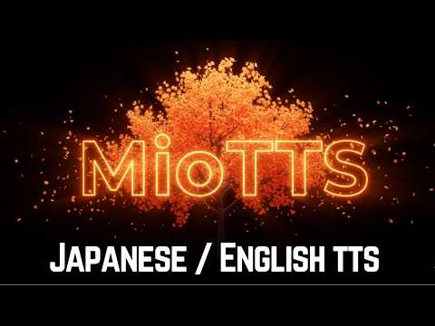 MioTTS: Japanese TTS with English Support: Lightweight & Fast: Run Locally